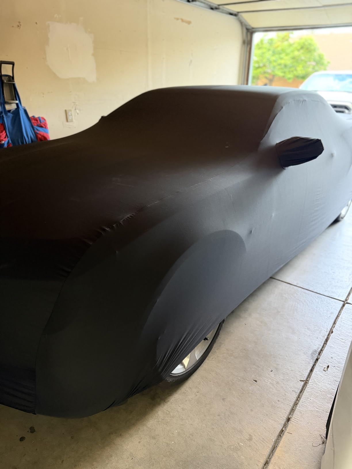 Indoor Car Cover Custom Fit for 2006-2024 Dodge Challenger - Luxurious Soft Stretch Satin Car Cover Breathable Dust-Proof customer photo 1