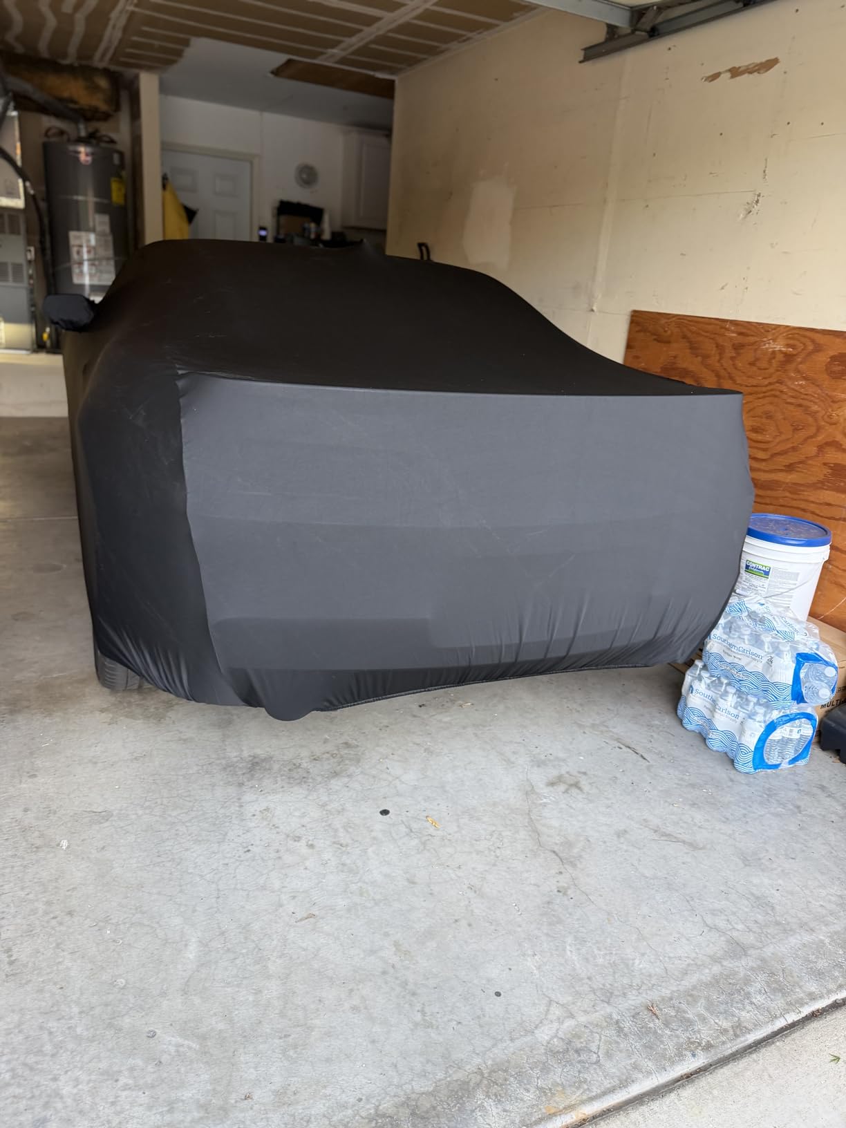 Indoor Car Cover Custom Fit for 2006-2024 Dodge Challenger - Luxurious Soft Stretch Satin Car Cover Breathable Dust-Proof customer photo 2