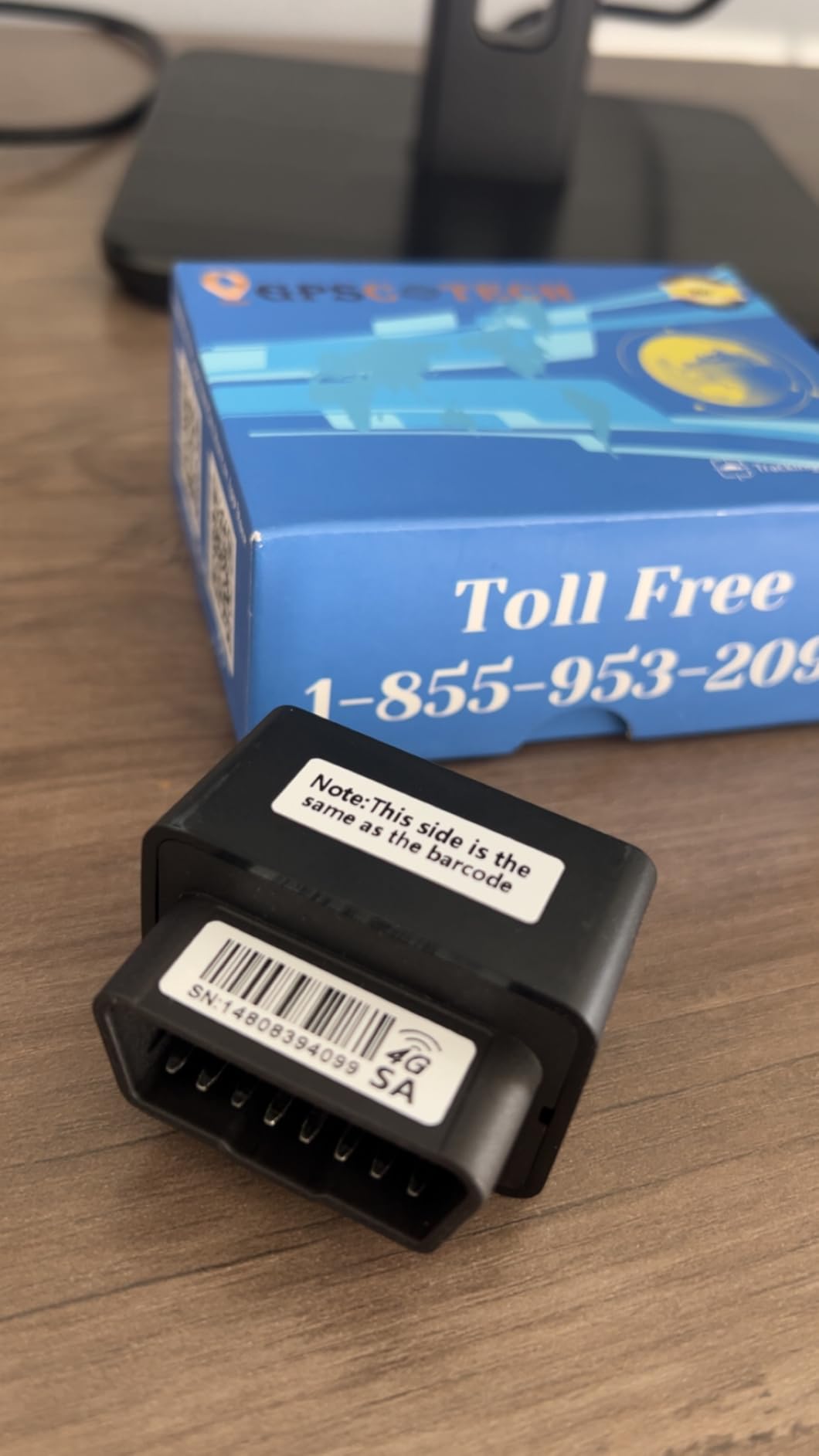 GPS Tracker for Vehicles (OBD2 Plug & Play) - 3 Months Free Trial - Plans from $4.99/Month, Real-Time Car Tracking Device, 1-Year History, Speed & Driving Alerts, App Control, Global Coverage customer photo 1