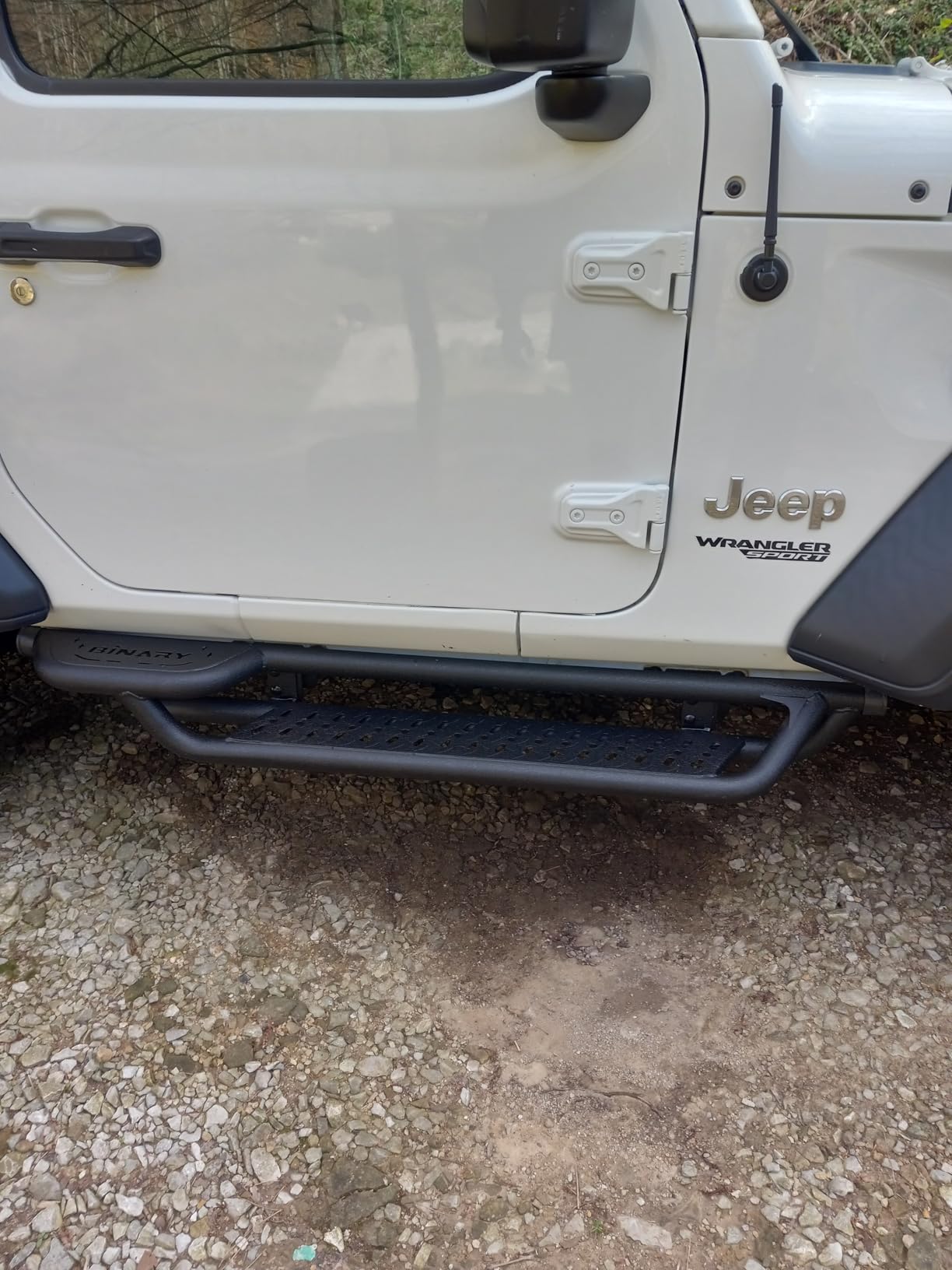 BINARY STAR Running Boards Compatible with Vehicle 2018-2026 Jeep Wrangler JL 2 Door, 6 Inch Two-Stair Side Steps customer photo 1