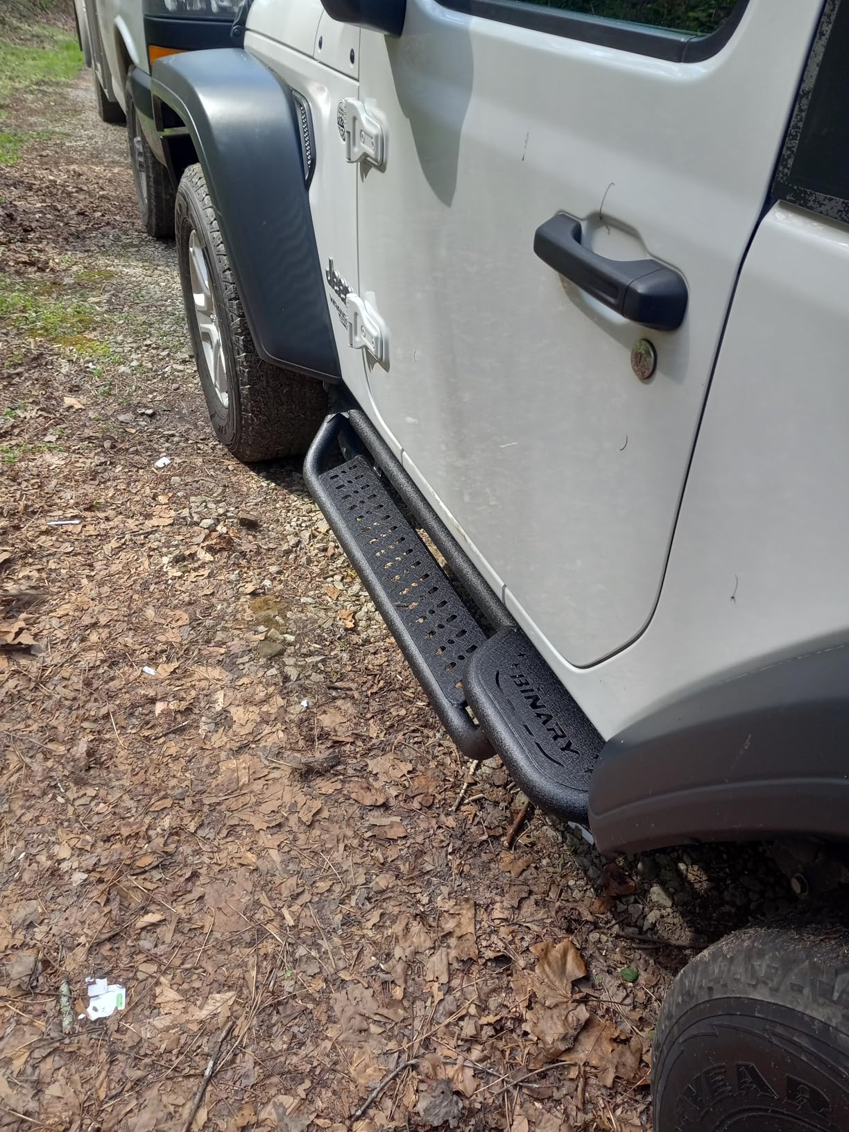 BINARY STAR Running Boards Compatible with Vehicle 2018-2026 Jeep Wrangler JL 2 Door, 6 Inch Two-Stair Side Steps customer photo 2