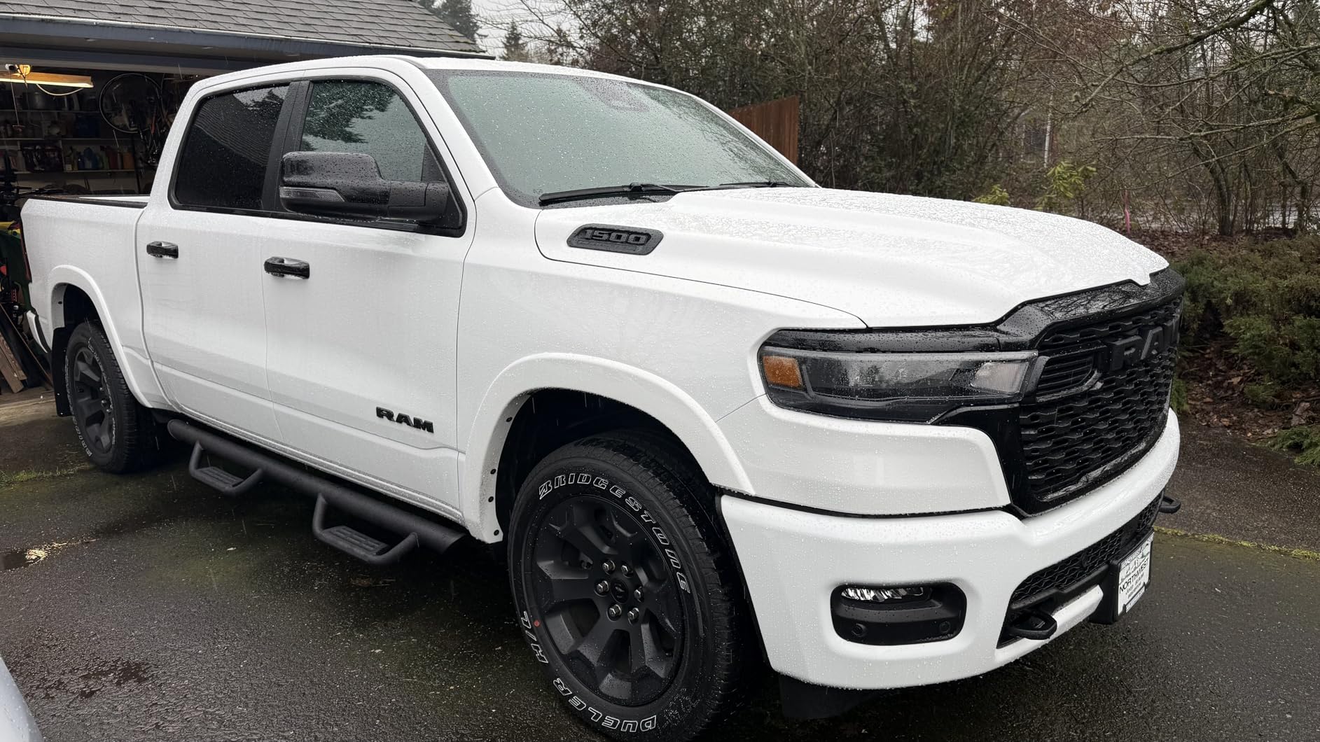 Tyger Auto Tyger Access Running Boards Compatible with 2019-2026 Ram 1500 (Not Fit 19-24 Classic) | Crew Cab | TG-AS2D24008 | Textured Black Drop Step Rail customer photo 2