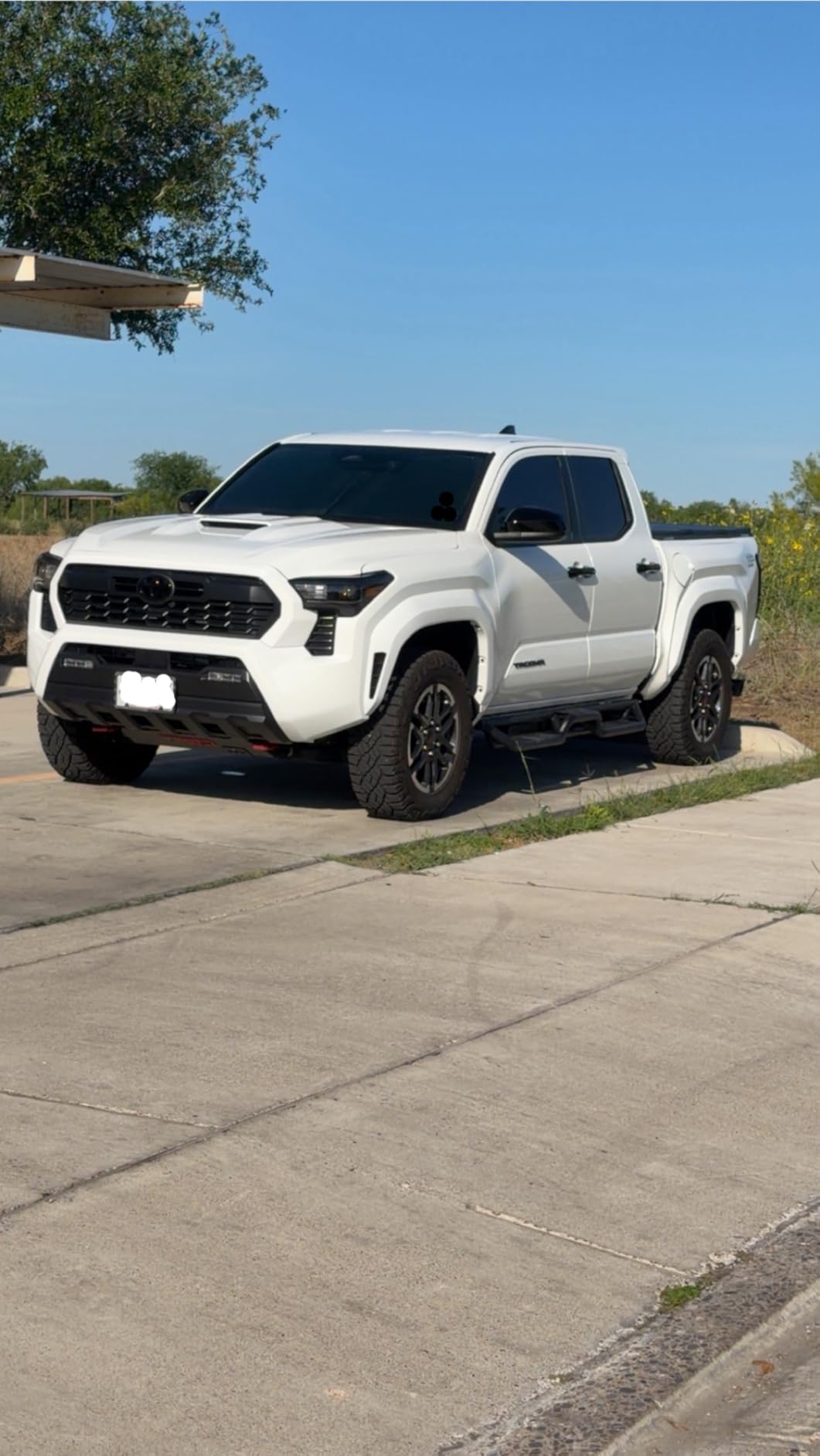 LASFIT 6 Inch Side Steps Running Boards Fit for Toyota Tacoma Double Cab 2024 2025 2026, 3D-Scanned OEM Fit, Bolt-on Two-Level Design, 600+ Lbs Heavy-Duty Strength, Side Step Rail Nerf Bars customer photo 1