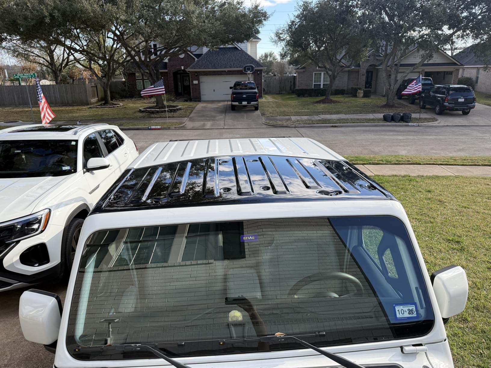 QuadraTop SkyLite Clear Hard Top - Fits 2018-2026 Wrangler JL & Gladiator JT - Panoramic Freedom Top - High-Strength Polycarbonate - UV Protection - Quick Installation - Reduces Wind & Road Noise customer photo 1