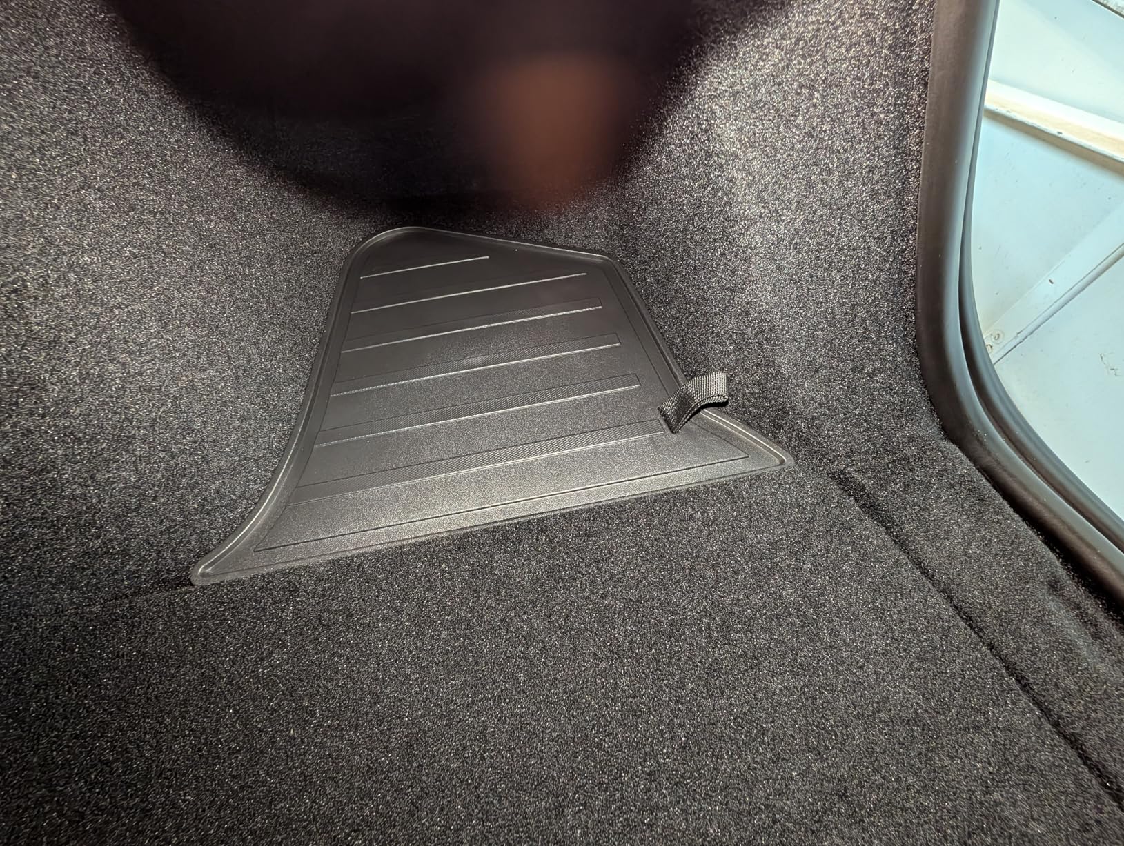 Motrobe 2025 2026 Tesla Model Y Juniper Trunk Organizer Rear Trunk Storage Bins with TPE Lid Waterproof Trunk Side Storage box Model Y Refresh Interior Accessories(5-Seater ONLY, Not Fit 7-Seater) customer photo 2