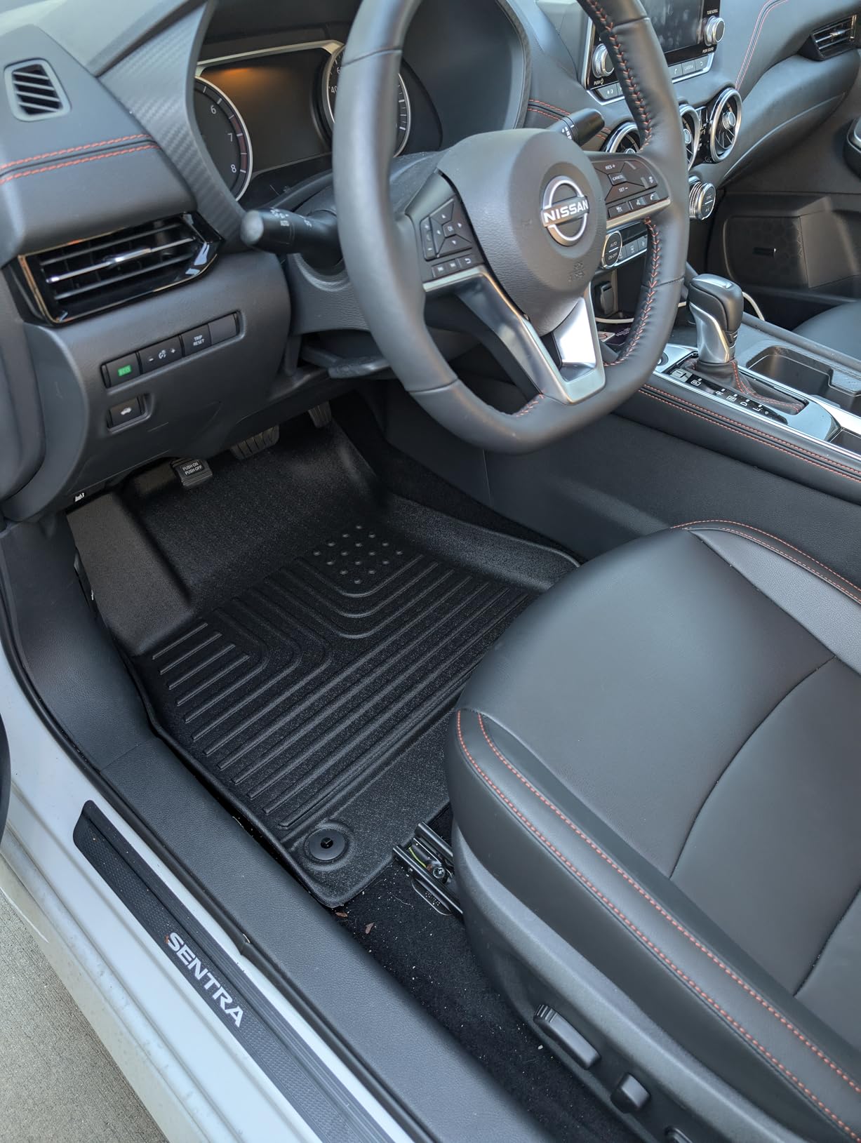 All Weather Car Floor Mats & Cargo Liner Set Fit for Hyundai Ioniq 5 Fixed Console 2022-2024 (Non-Sliding Center Console) Floor Liners Trunk Liner Ioniq 5 Cargo Mat Accessories Black customer photo 2