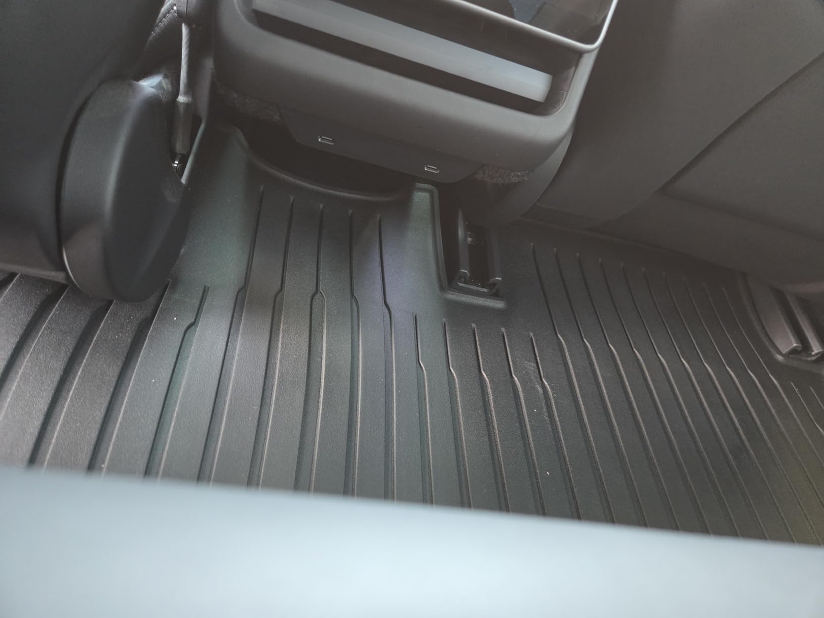 Weize Floor Mats Fit for Tesla Model 3 Highland 2025 2024, TPE All Weather Cargo Liner Floor Mats and Cargo Trunk Mats Accessories Full Set of 8 customer photo 2