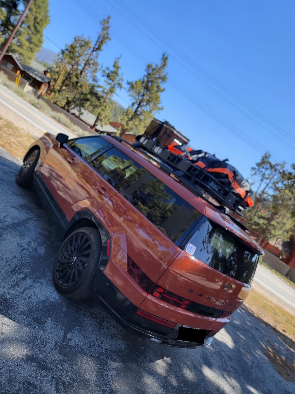 KINGGERI 300LBS Lockable Roof Rack Cross Bars Compatible with Toyota 4Runner 2025 2026 with Raised Side Rails, Aluminum Roof Rails Crossbars Rooftop Cargo Basket Carrier Bag Luggage SUV Accessories customer photo 2