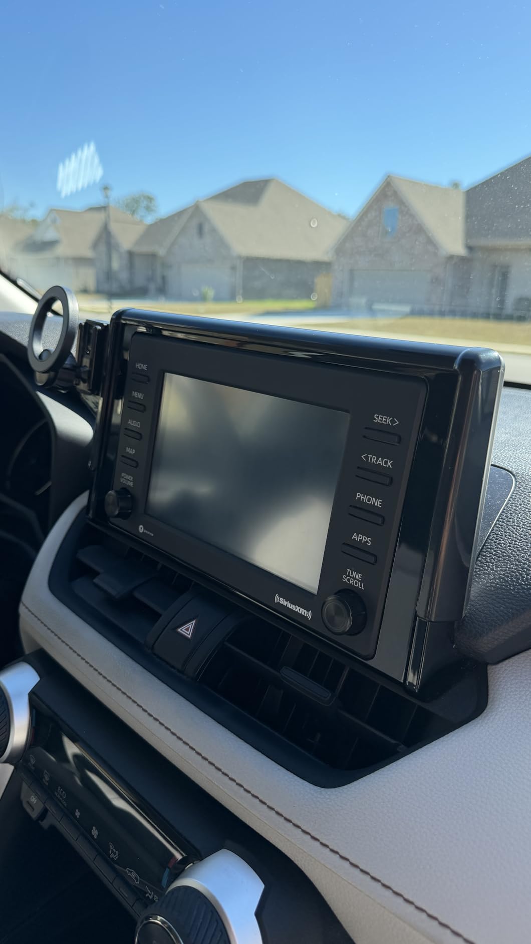 Car Phone Holder for 2021-2026 Ford Mustang Mach-E 15.5-Inch Touchscreen, Cell Phone Mount Compatible with MagSafe customer photo 2