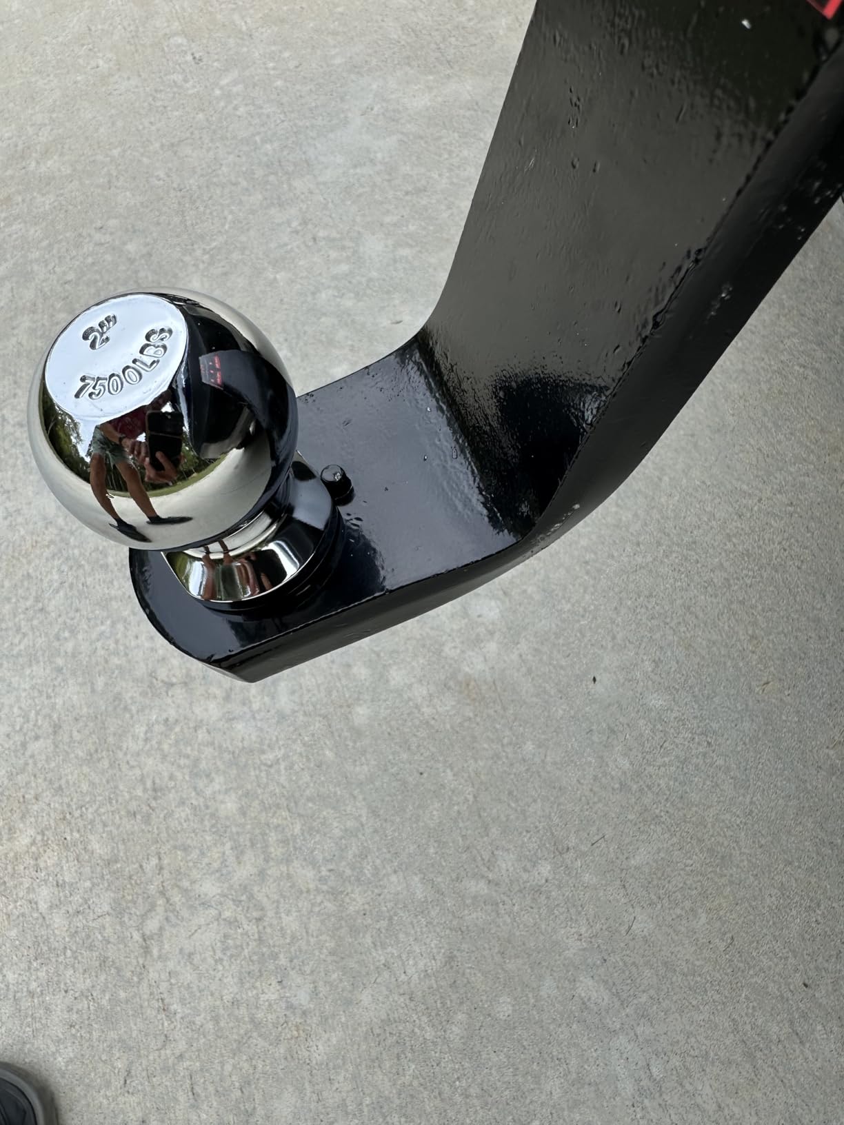 TYT Adjustable Truck Trailer Hitch for 2 inch Receiver, 6