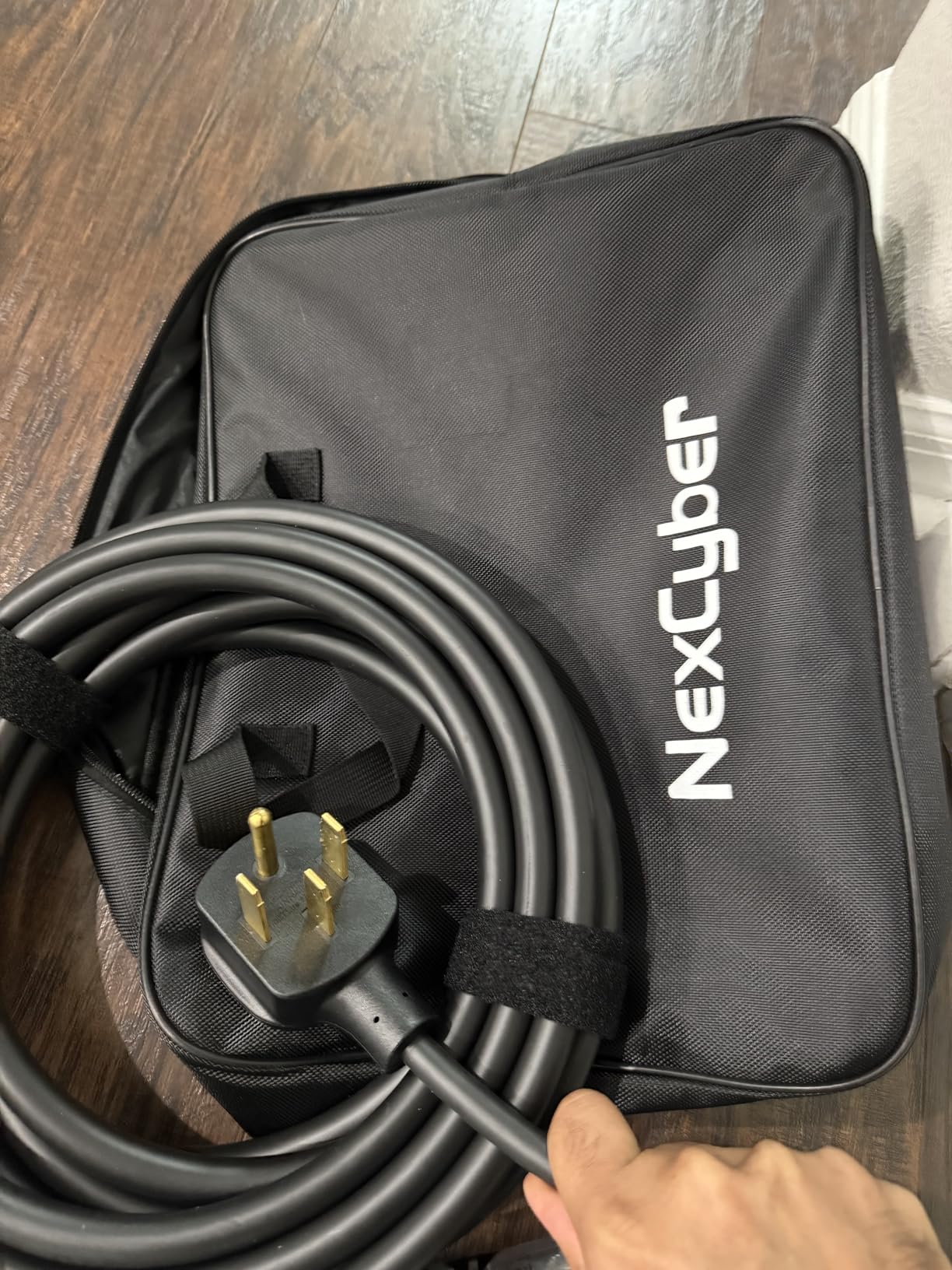 Level 2 EV Charger 32Amp with WiFi APP/Plug-Play, 240V NEMA 14-50P Plug, 25FT Cable with ETL Certified, Portable Electric Vehicle Charging Stations EVSE J1772 Connector customer photo 2