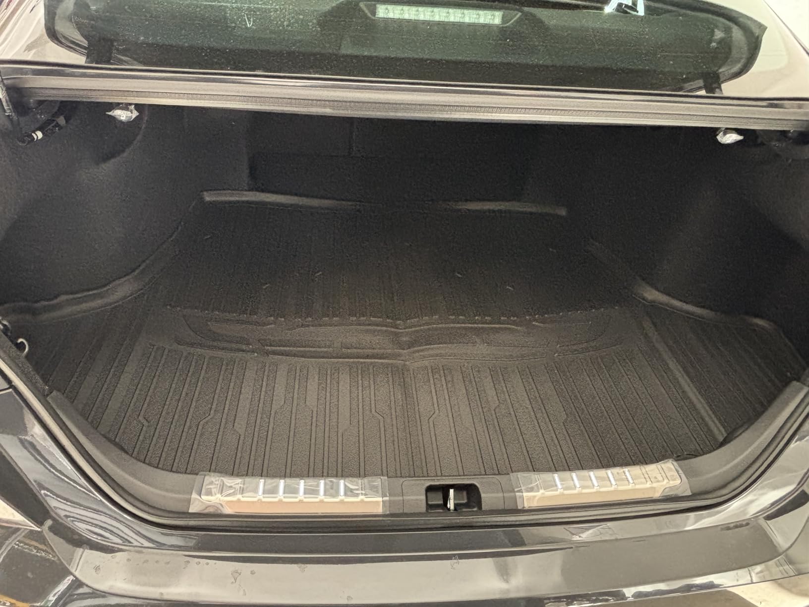 TripleAliners Trunk Mat All Weather Compatible with 2025 2026 Kia EV6 Accessories Custom Fit Protection Trunk Floor Liner Cargo Mat TPE customer photo 1