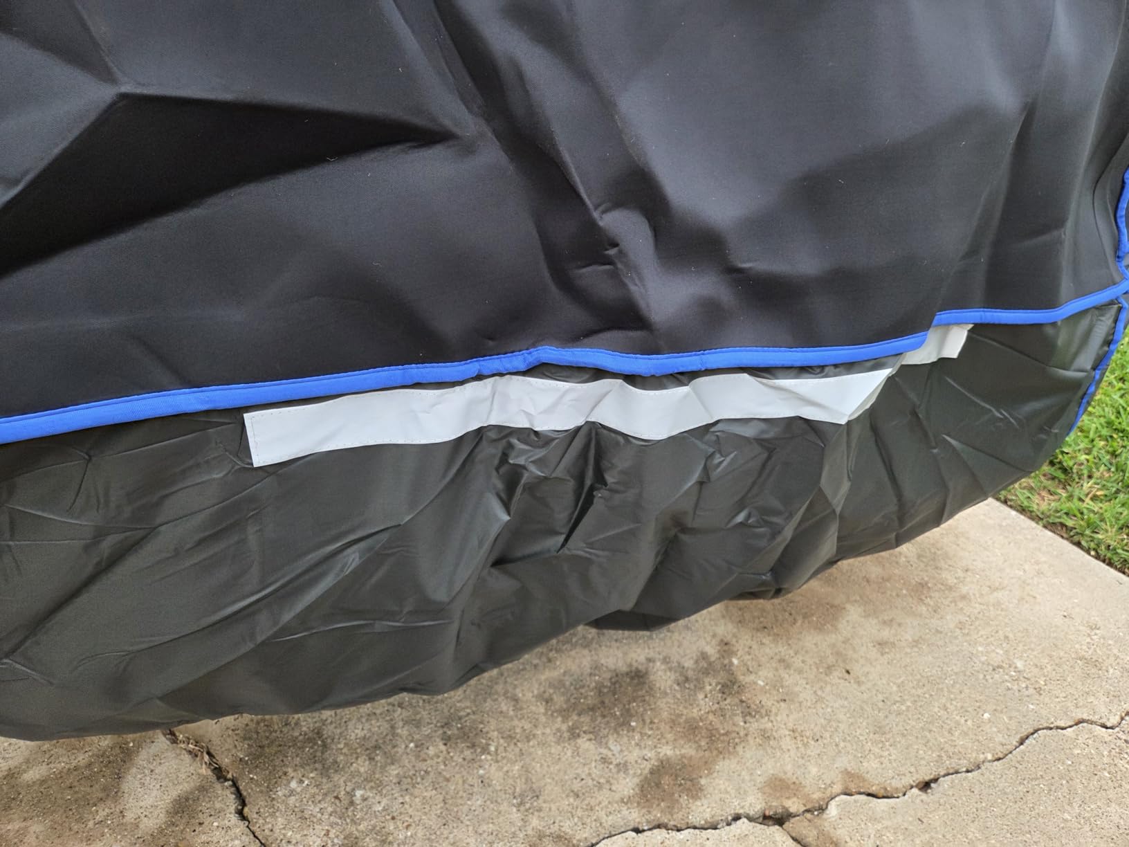 JOYTUTUS Hail Protector Car Cover for Sedan (194-208 inch) - Thick EVA Padded Anti-Hail Cover customer photo 1
