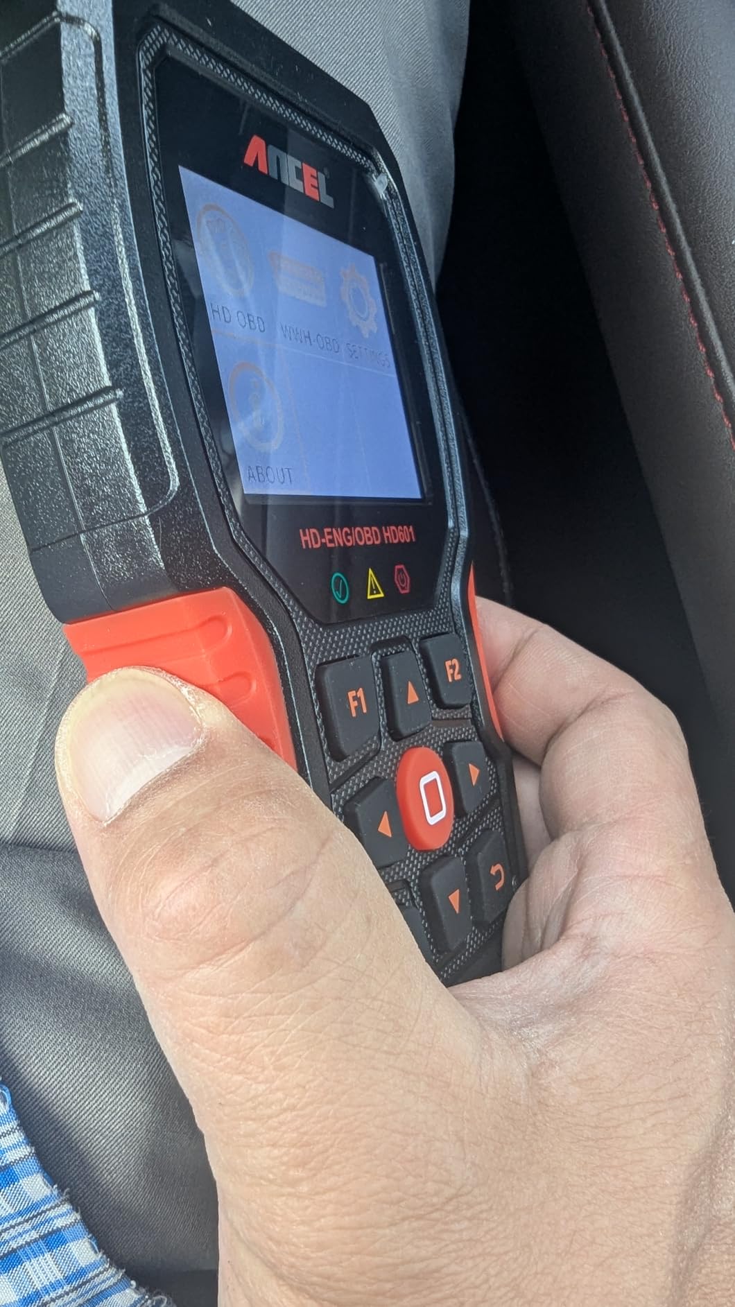 ANCEL New HD601 Heavy Duty Truck Scanner, Diesel Full System Diagnostic Scan Tool Fits for Cummins, Detroit, Volvo, Paccar & Caterpillar, 2 in 1 HDOBD & OBD2 Code Reader for Commercial Vehicles & Cars customer photo 2