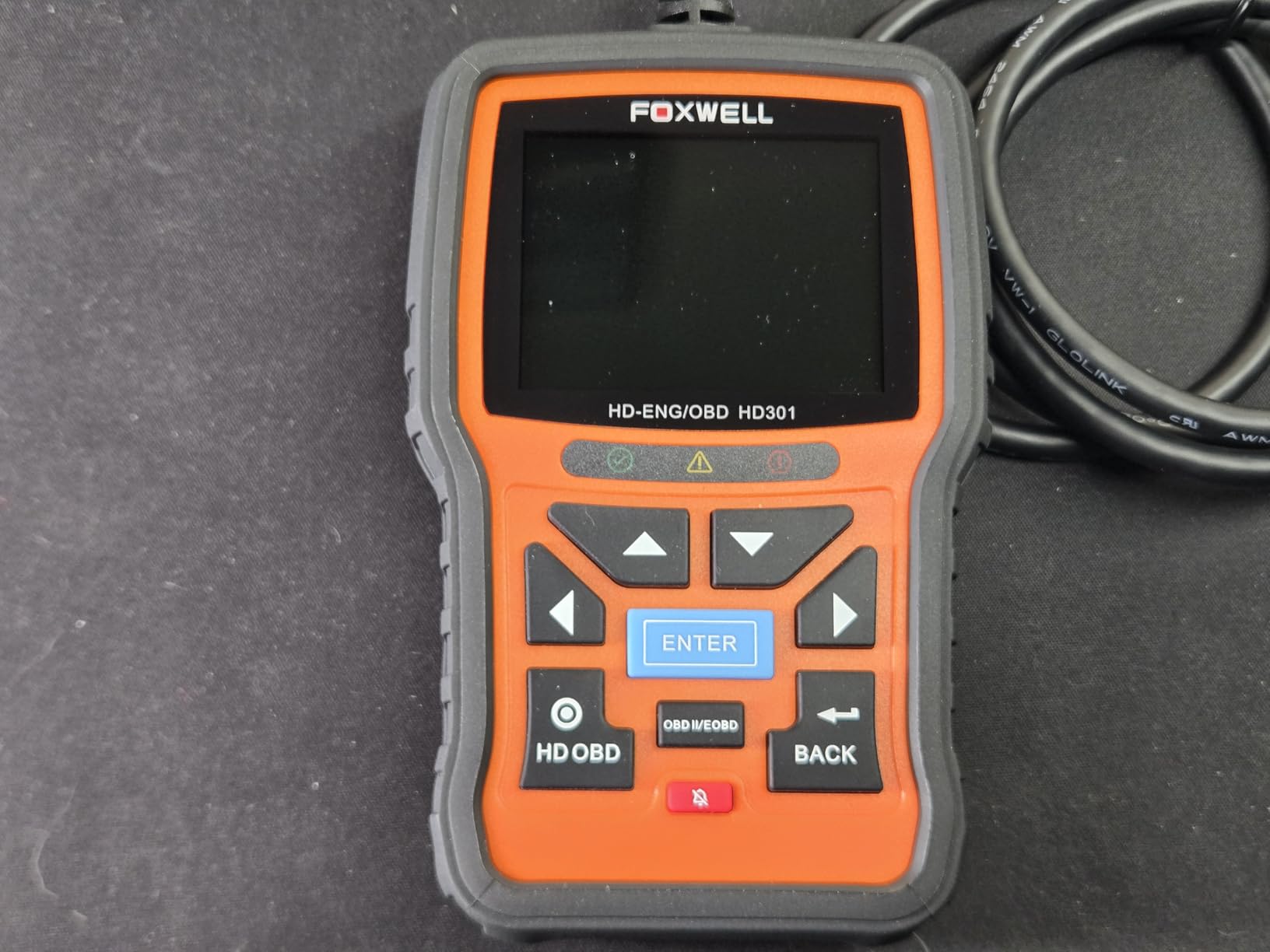 FOXWELL HD301 Heavy Duty Truck Scanner, Full System Diesel Scan Tool with 6/9/16 Pin, 2 in 1 Code Reader for Trucks & Car Engine, Diesel Diagnostic Tool for Cummins, Paccar, Caterpillar customer photo 1