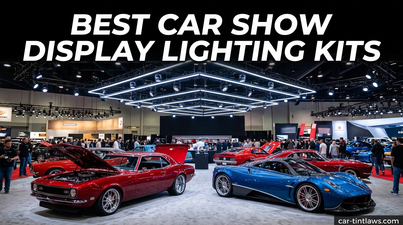 Best Car Show Display Lighting Kits