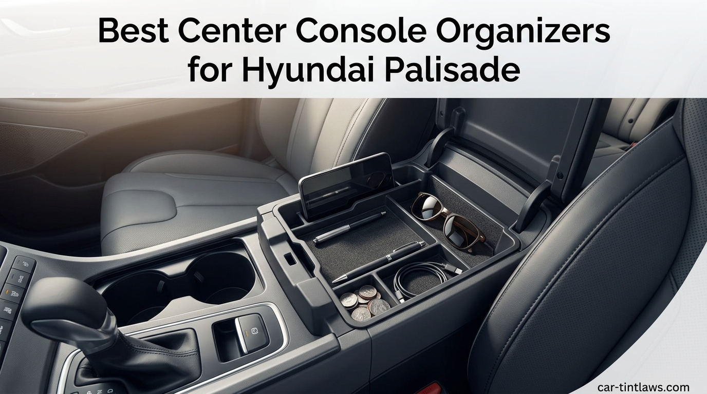 Best Center Console Organizers for Hyundai Palisade