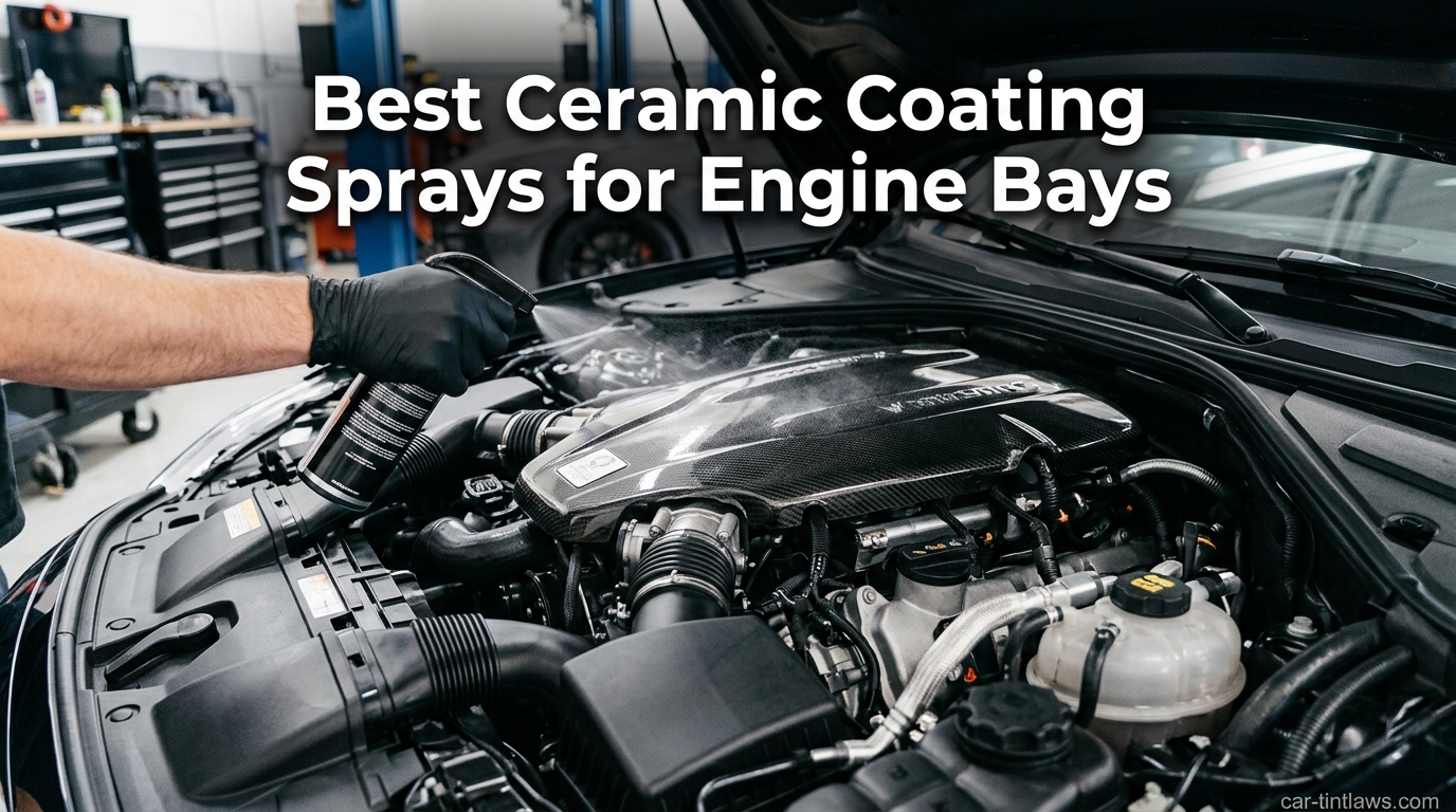 Best Ceramic Coating Sprays for Engine Bays