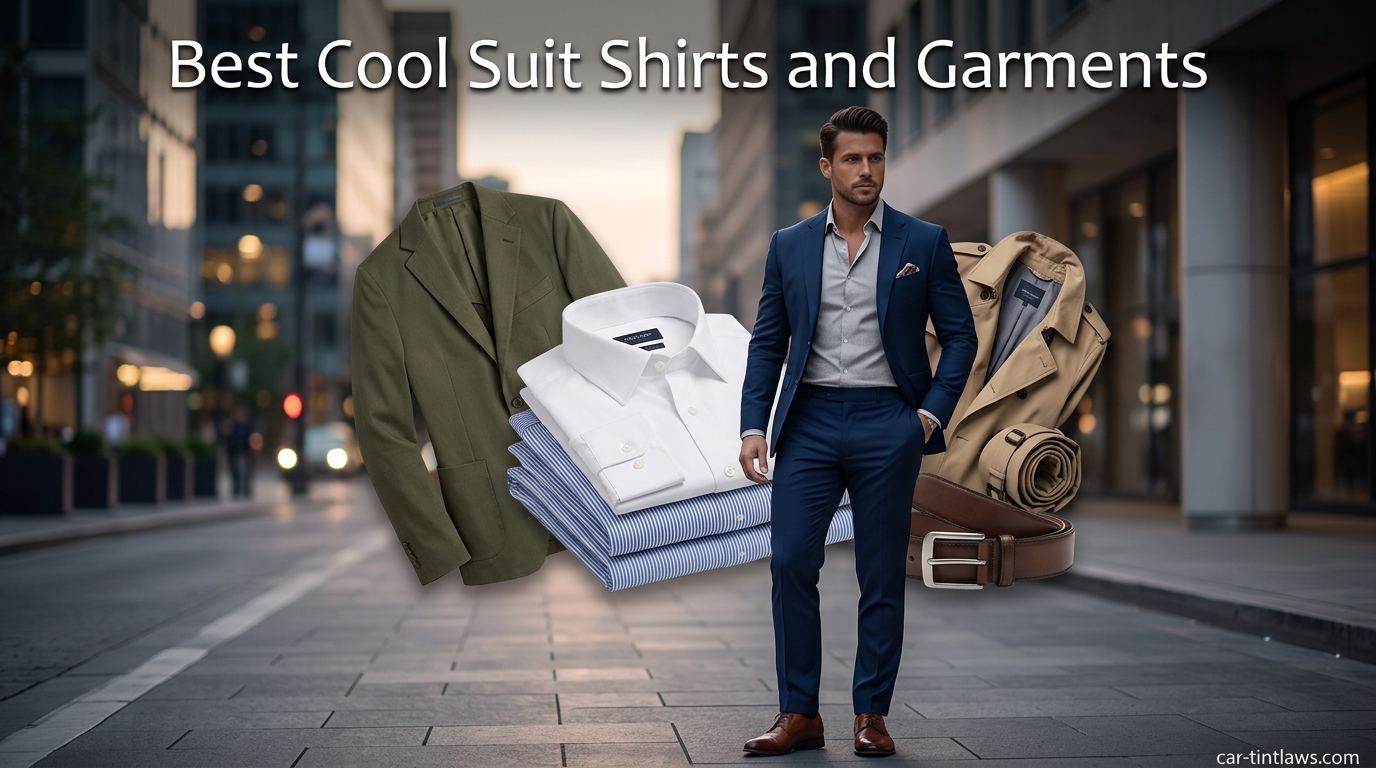 Best Cool Suit Shirts and Garments