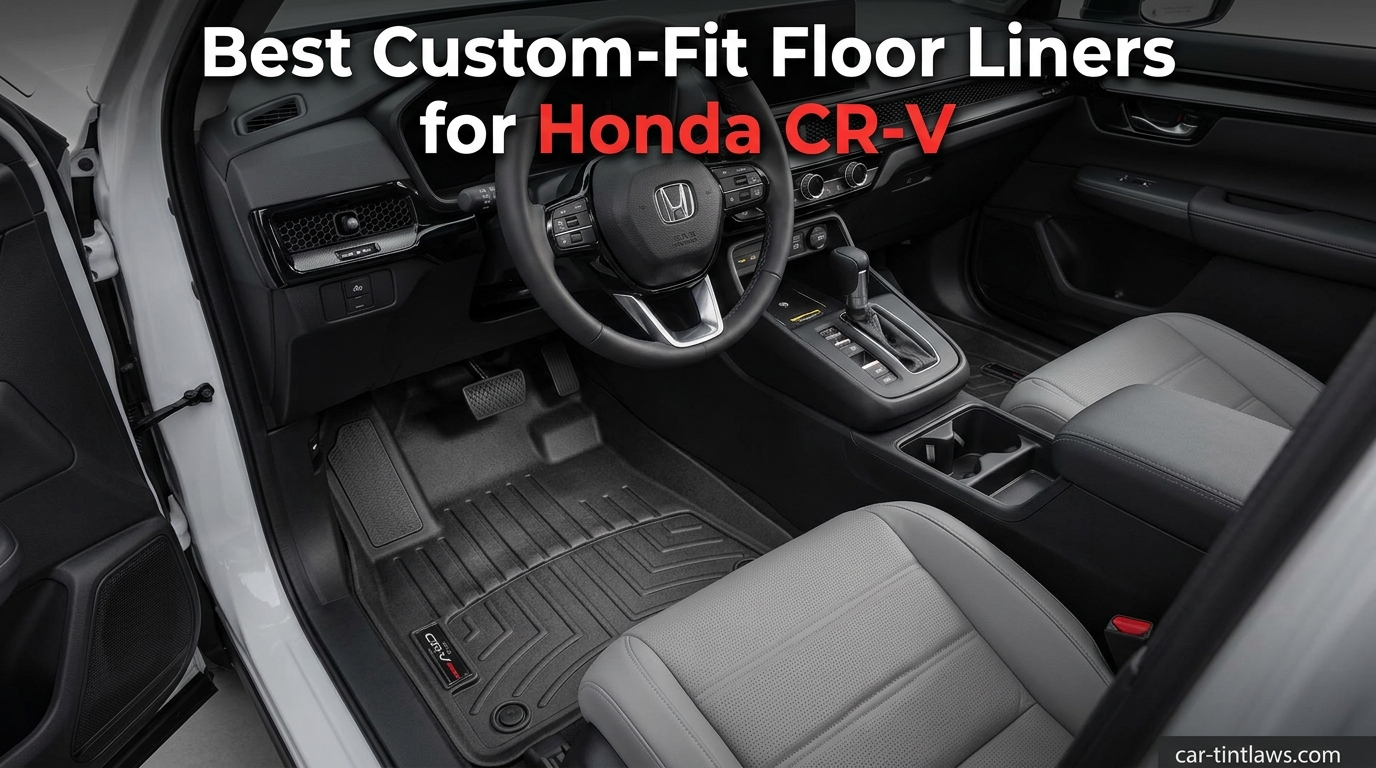 Best Custom-Fit Floor Liners for Honda CR-V