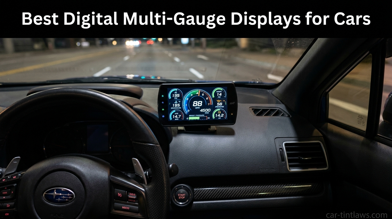 Best Digital Multi-Gauge Displays for Cars