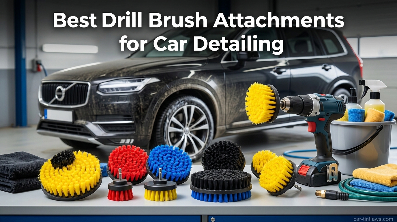Best Drill Brush Attachments for Car Detailing