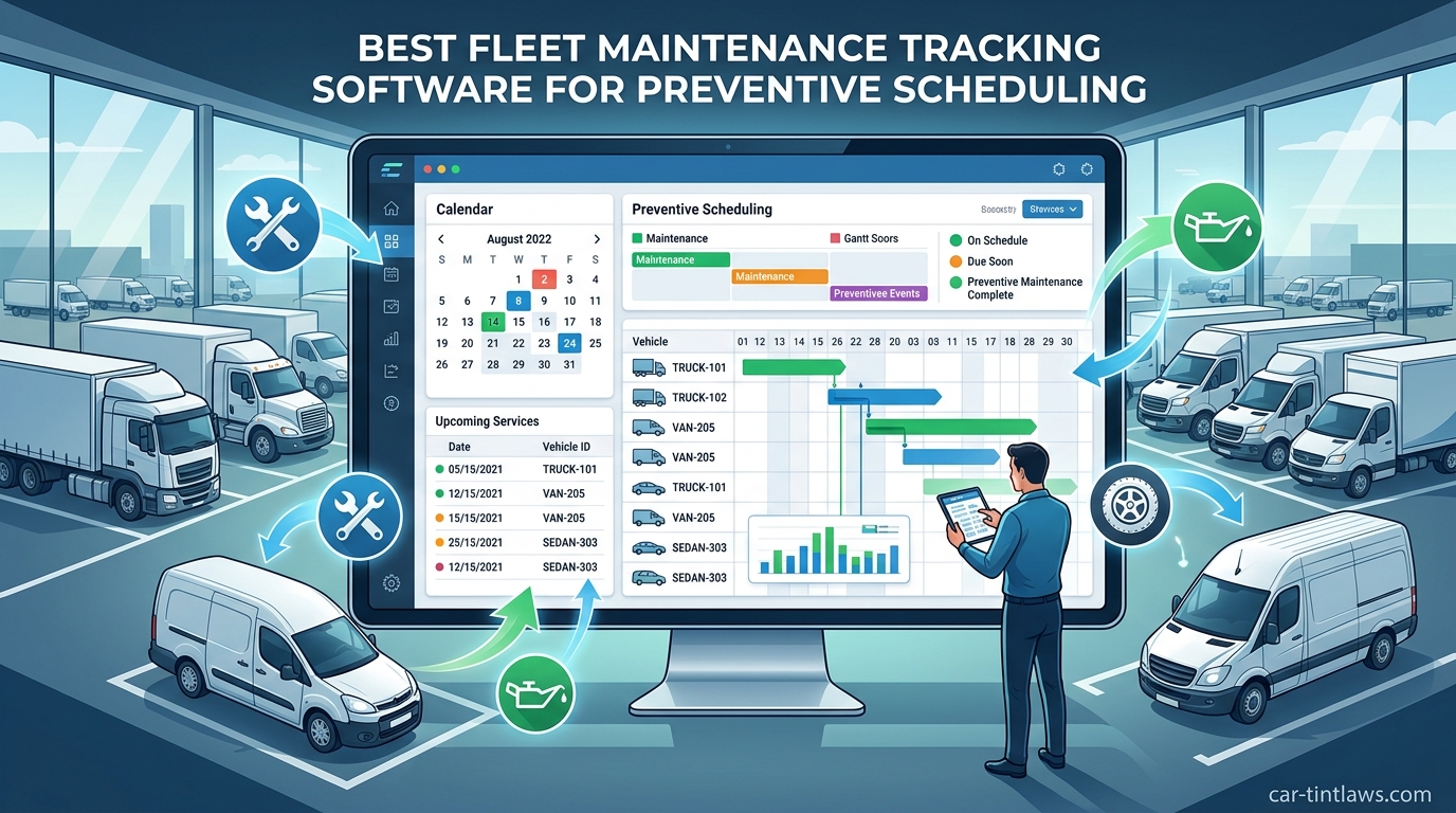 Best Fleet Maintenance Tracking Software for Preventive Scheduling