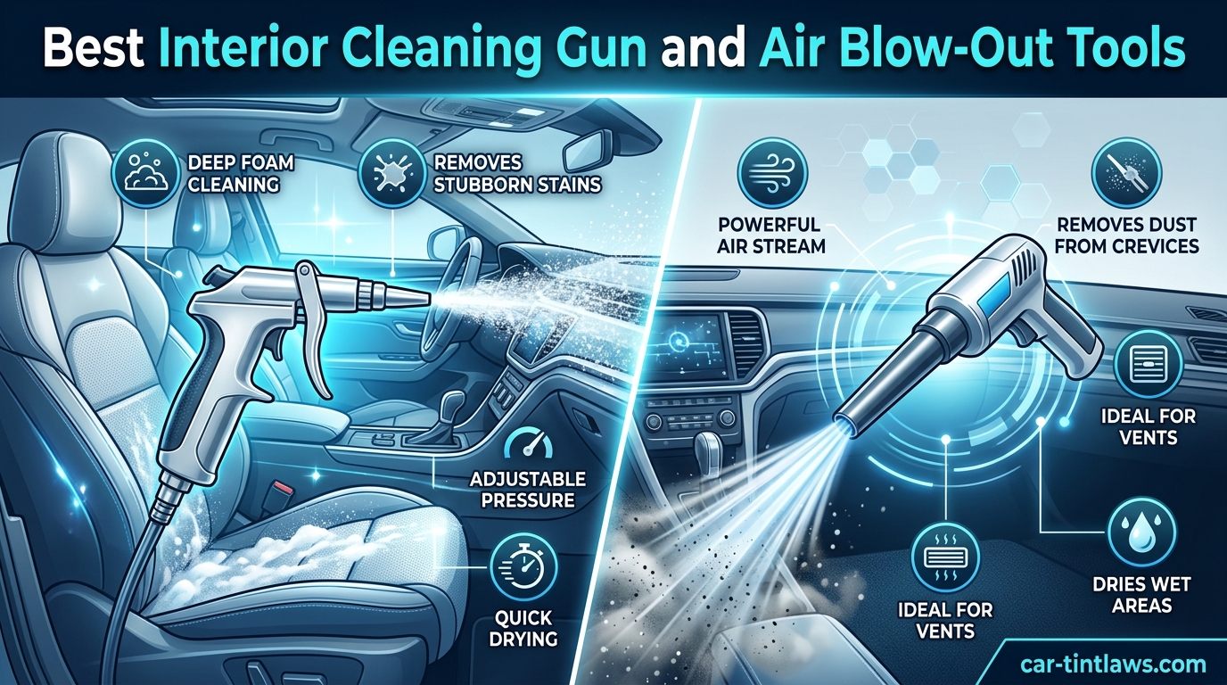 Best Interior Cleaning Gun and Air Blow-Out Tools