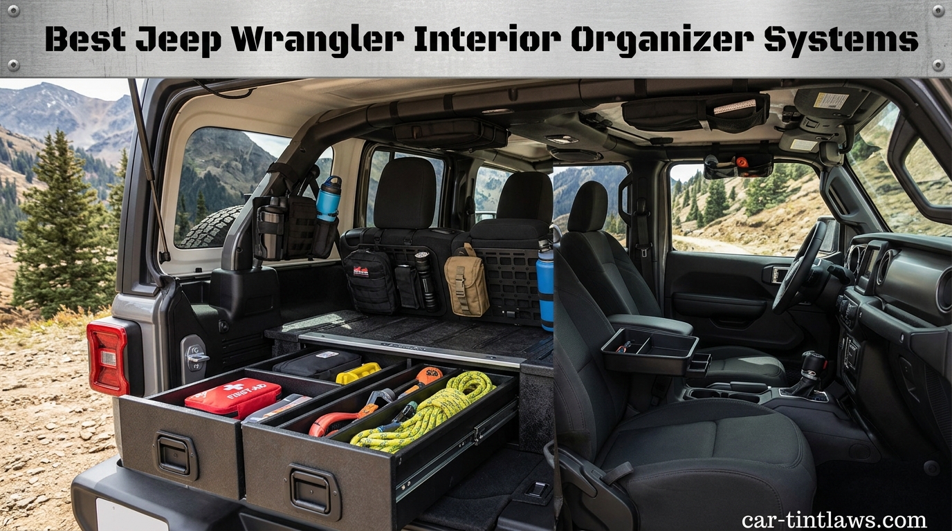 Best Jeep Wrangler Interior Organizer Systems