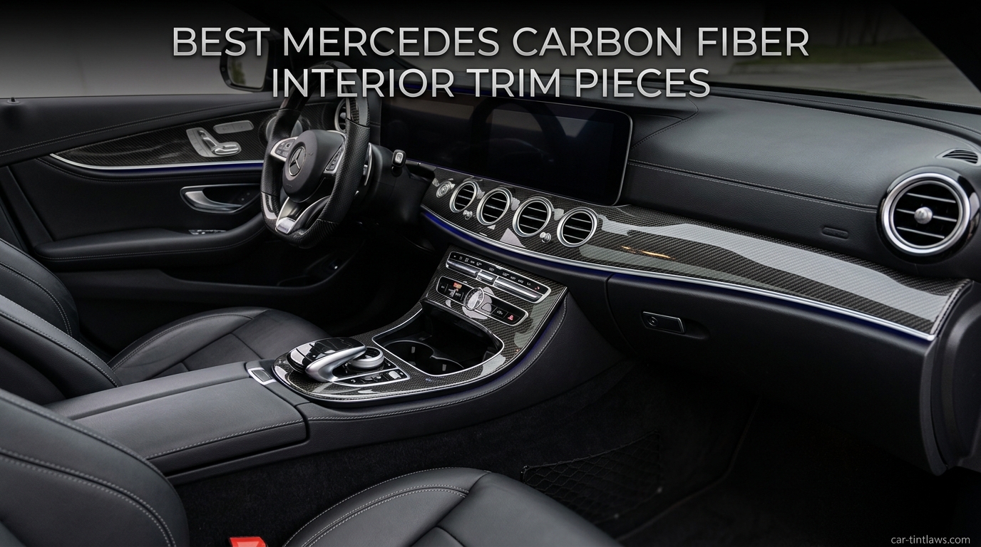 Best Mercedes Carbon Fiber Interior Trim Pieces
