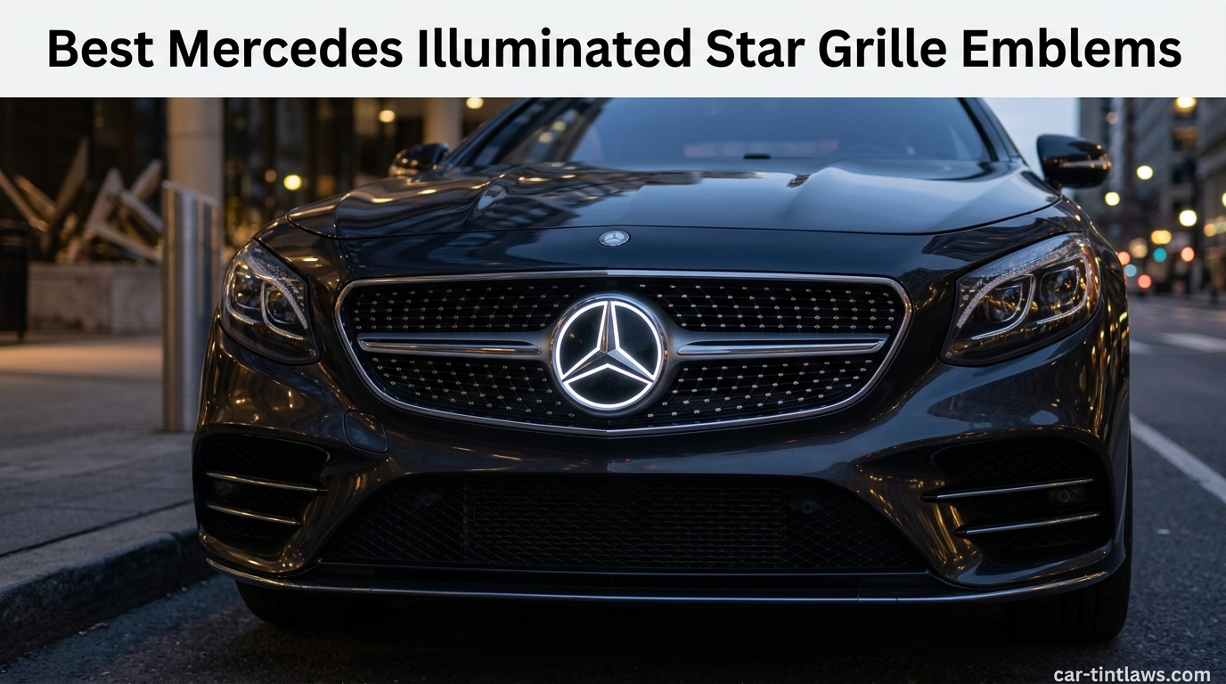 Best Mercedes Illuminated Star Grille Emblems