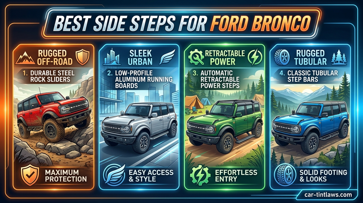 Best Side Steps for Ford Bronco