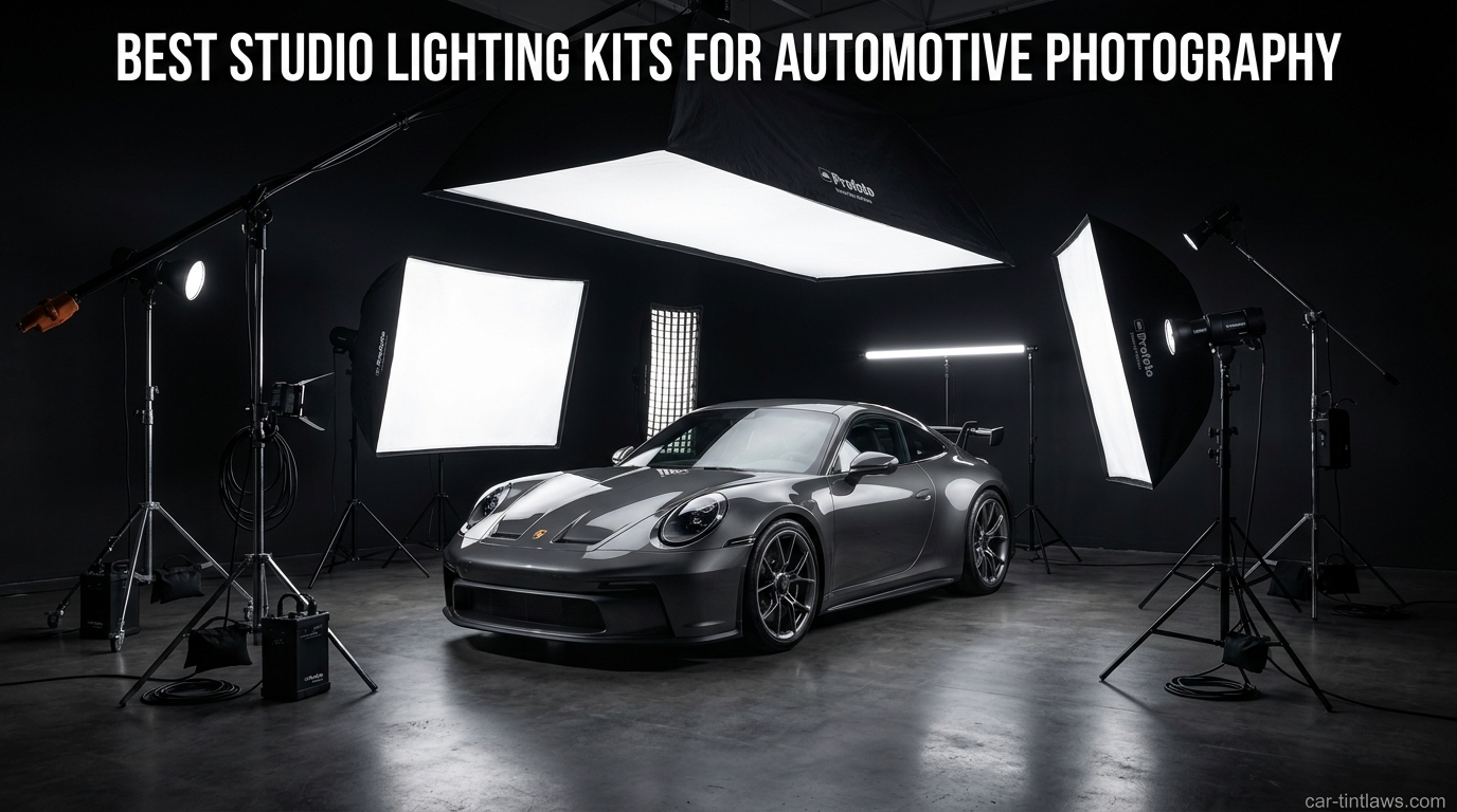 Best Studio Lighting Kits for Automotive Photography