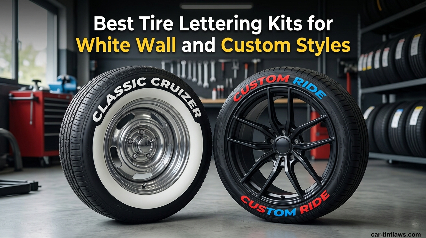 Best Tire Lettering Kits for White Wall and Custom Styles