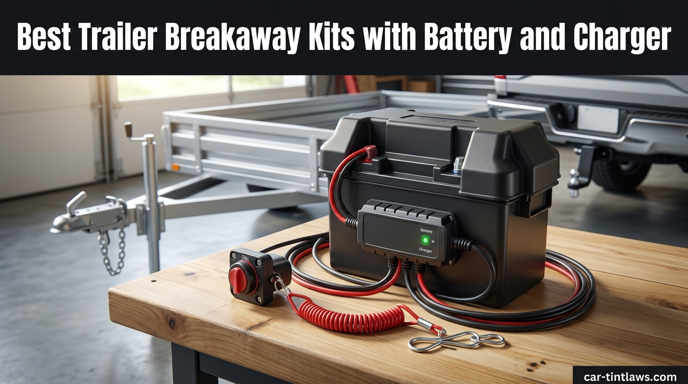 Best Trailer Breakaway Kits with Battery and Charger