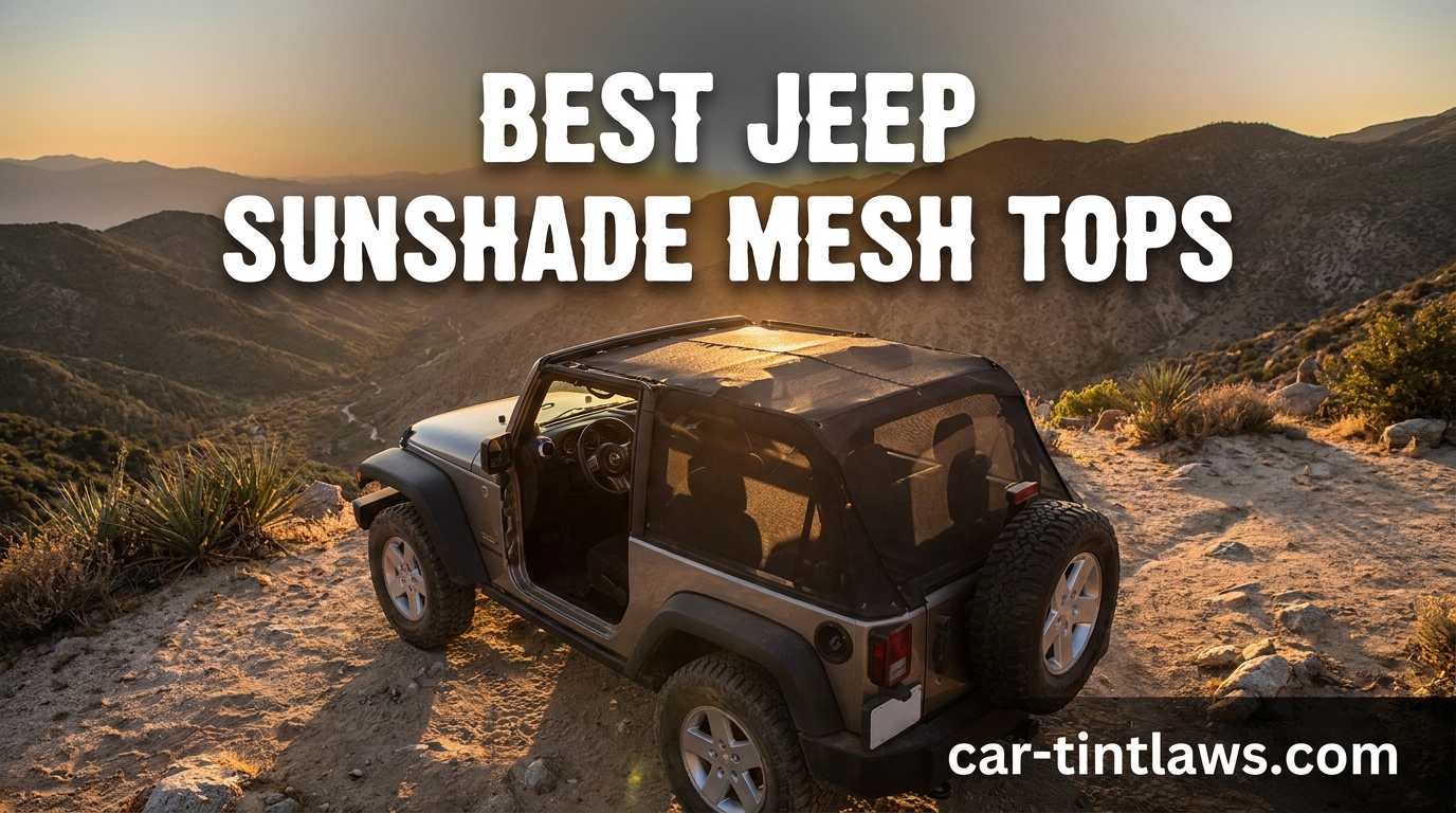 Best Jeep Sunshade Mesh Tops