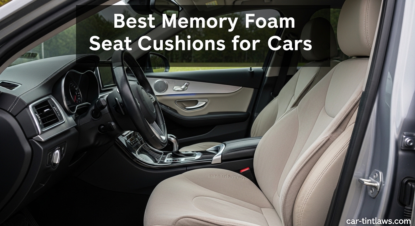 Best Memory Foam Seat Cushions for Cars