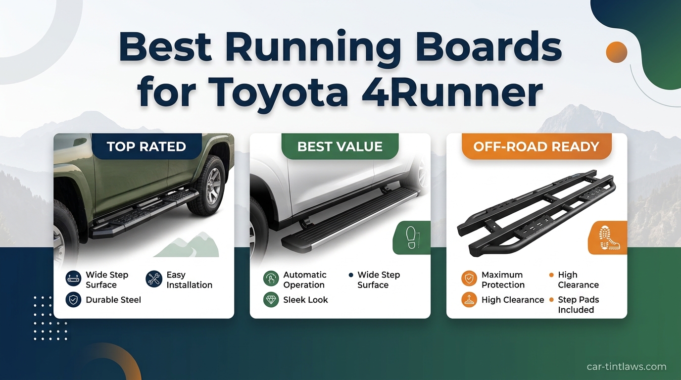Best Running Boards for Toyota 4Runner