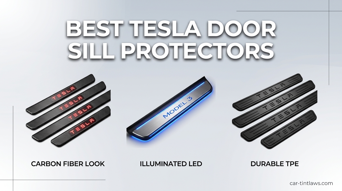 Best Tesla Door Sill Protectors