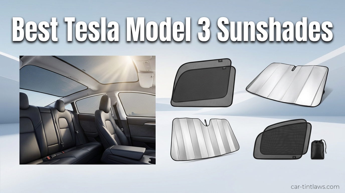 Best Tesla Model 3 Sunshades