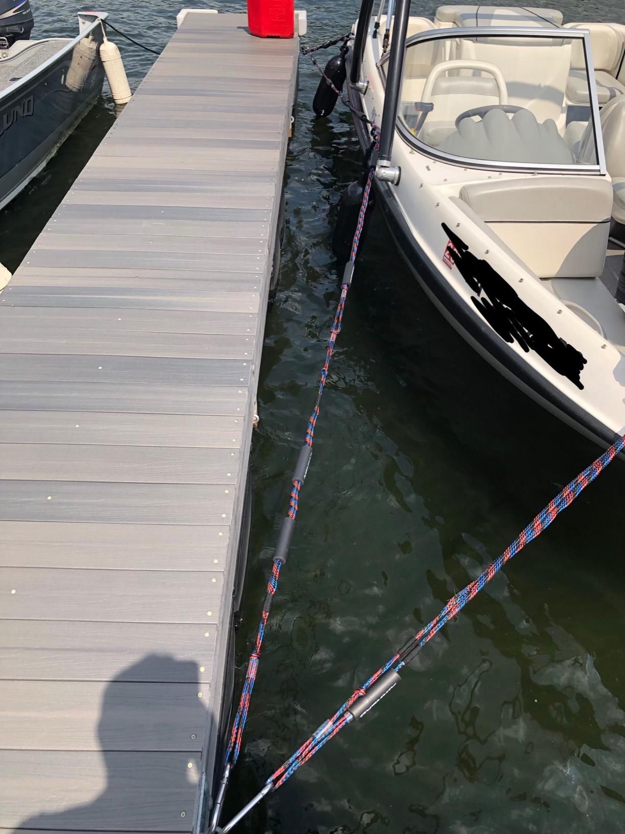 Airhead Bungee Dock Line, Mooring Rope for Boats, 6-Feet customer photo 2
