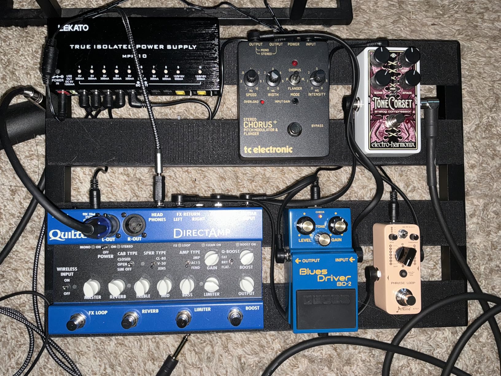 Boss BD-2 Blues Driver Guitar Effects Pedal customer photo 2