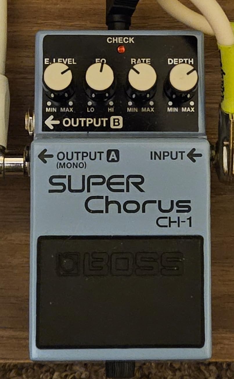 BOSS CH-1 SUPER Chorus Pedal customer photo 2