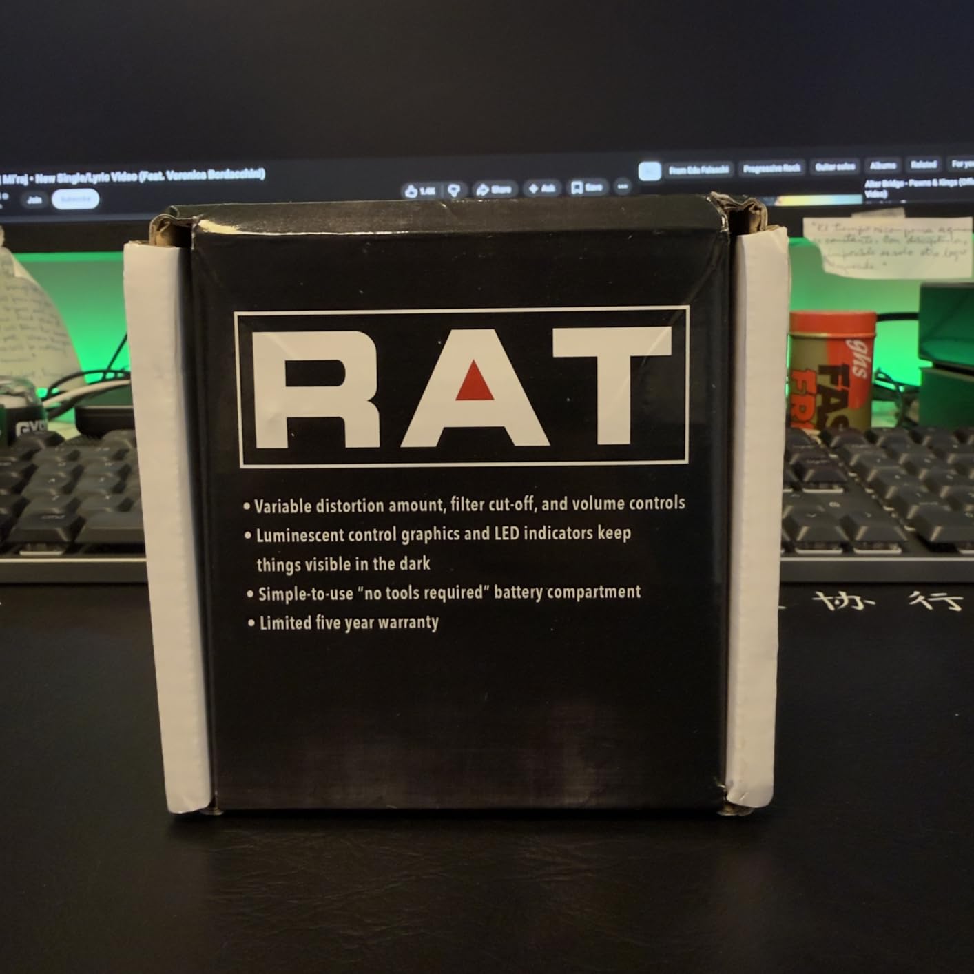 Pro Co RAT2 Distortion Pedal customer photo 1