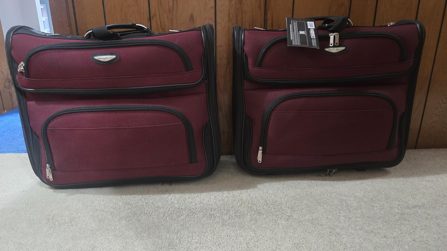 Amsterdam Business Rolling Garment Bag, Softside Expandable Rolling 2-Wheeled Suit Carrier, Gray, One Size customer photo 1