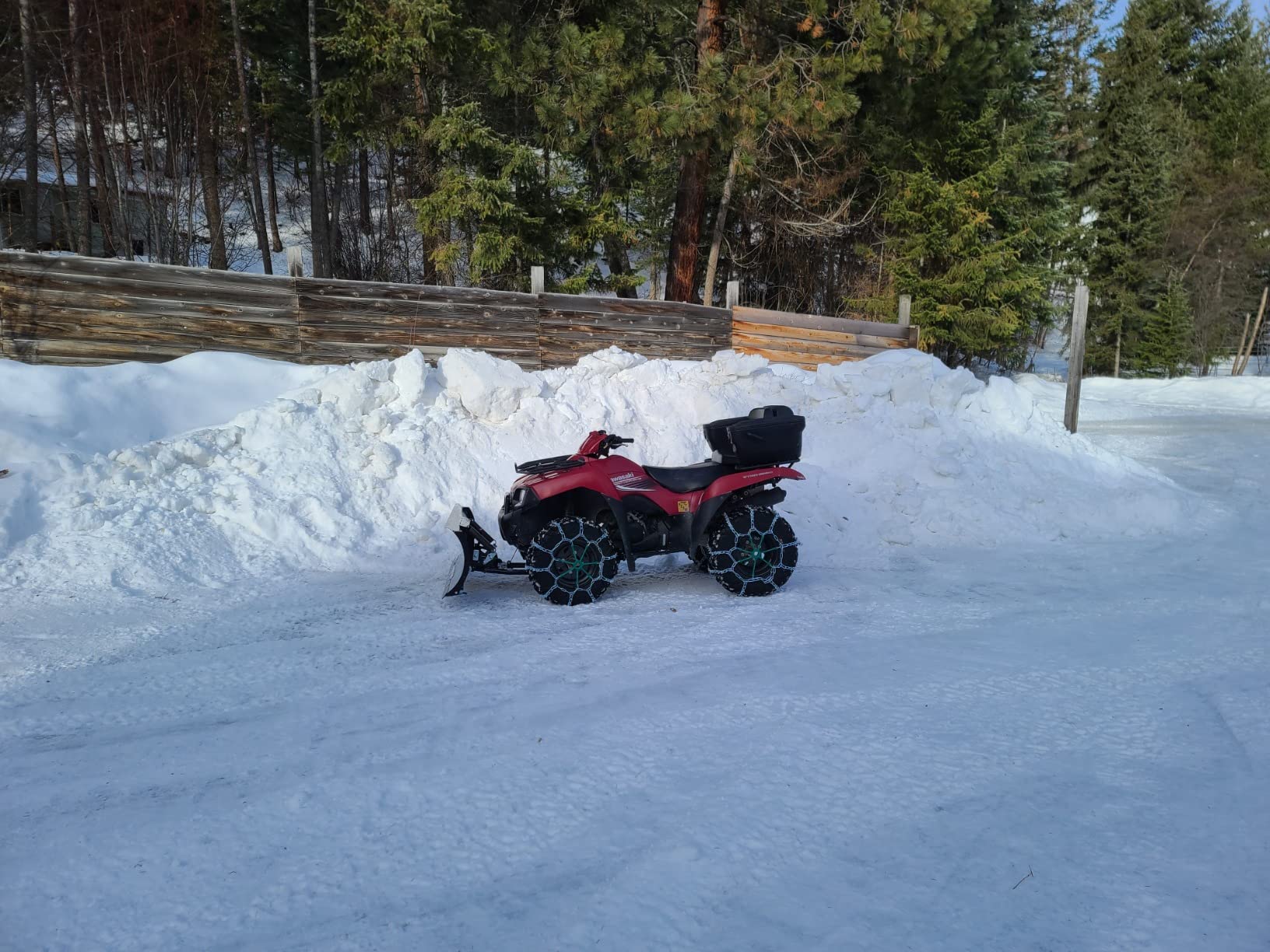WARN 62686 Powersports ATV Center Kit Snow Plow Mount customer photo 1