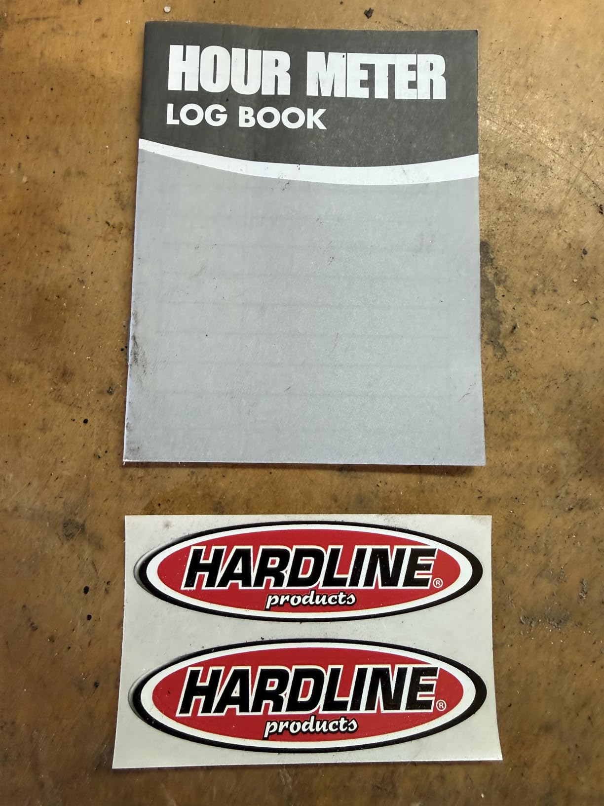 Hardline Products USA HR-8061-2 Inductive Hour Meter & Tachometer - Waterproof RPM Gauge for 1-2 Cylinder Gas Engines - Fits Dirt Bikes, ATVs, Outboards & Generators - HR-8061-2 customer photo 1