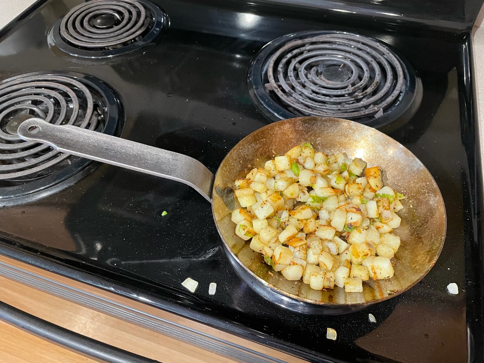 Matfer Bourgeat Black Carbon Steel Frying Pan, 11 5/8