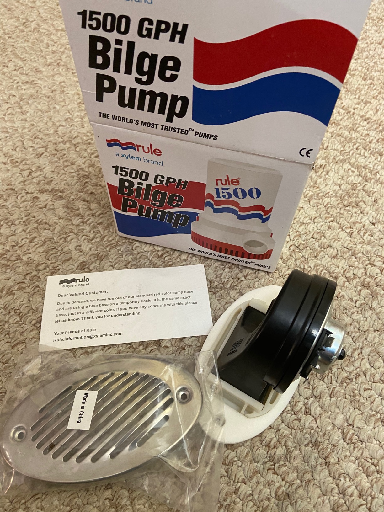 Rule 1500 Pump 12V customer photo 1