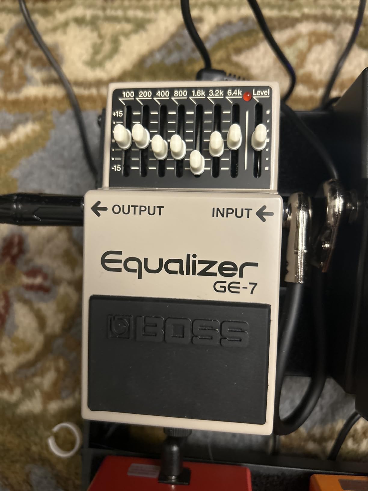 BOSS GE-7 Equalizer | Compact Graphic Equalizer Pedal | Tailored for Guitarists | 7 Bands of EQ Sliders customer photo 1